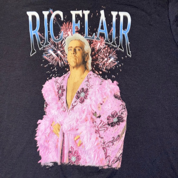 WWF: WWE Ric Flair The Nature Boy T-Shirt: Women’s 2XL: Brand New With Tags - Picture 2 of 4